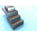 Wooden Grain Square Aluminum Extrusions With Alloy 6060 6061 6063 6082 for sale