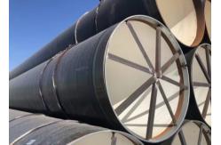 China Q235 SSAW Steel Pipe 3PE Coated for Oil Construction Projects supplier