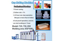 China Easy to Operate disposable plastic cup making machine
 supplier