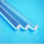6.91g/cm3 Density Solar Transparent Quartz Glass Rod For Industrial