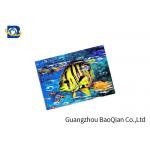 Customized 3D Lenticular Card High Definition 3D Lenticular Printing Service for sale