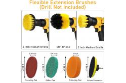 China 7pcs M14 Cordless Power Drill Brush Cleaning Attachment Interchangeable supplier