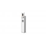 Cold Roll Steel Infrared Temperature Scanner Kiosk With 10 L Hand Dispenser for sale