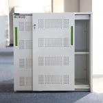 KD Structure Sliding Door Metal Cabinet For Office / School / Home