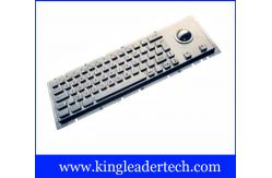 China Cherry Key Switch Kiosk Rugged Trackball Keyboard IP65 Panel Mounting supplier