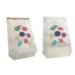 Packaging Industrial Paper Bags 20KG 25kg For Pigeon Poultry Fish Feed Seed for sale
