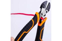 China 6inch High Leverage Side Cutting Pliers 160mm  Diagonal Cutters supplier