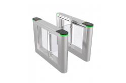 China Stainless Steel Swing Barrier Gate Modern Access Control Solution for Versatile Facilities supplier