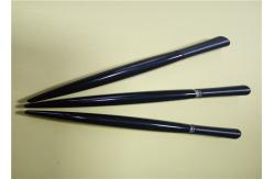 China Beautiful Shape Empty Eyeliner Pencil , Waterproof Empty Cosmetic Pencil Silk Printing supplier