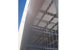 China Facade Stainless Steel Wire Mesh Screen Fabrics Architectural Mesh Cladding supplier