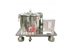 China Batch Operate Menthol Extraction Basket Centrifuge with Control Cabinet supplier