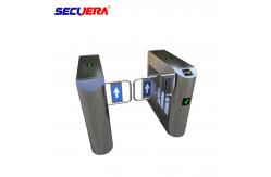 China Finger print access control system automatic ESD security access control flap barrier gate supplier