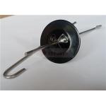 30mm Stainless Steel Self Locking Washers Double Side Black Coating To Fasten Solar Panel Clips for sale