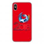 10PCS MOQ OEM/ODM World Cup Printing Phone Case For iPhone X 8 Plus Protector Mobile Cover Printed TPU Case for sale