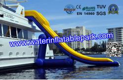 China Giant  Pool Slides Inflatable Water Games  With PVC Tarpaulin supplier