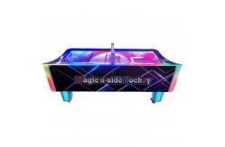 China Plastic Coin Operated Curved Arcade Air Hockey Table machine Video Games Simulator supplier