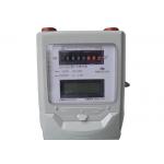 IC Card Prepaid Gas Meter Easy Handle For AMR PLC / RF / GPRS Communication for sale