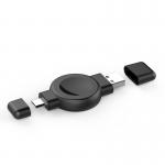 2025 Latest X512 Apple And Samsung Charger Dual Interface Watch Charger USB/Type-C Charger for sale