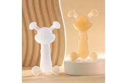 China Customized Logo Food Grade Teething Gelatin Teether For Babies Soft And Durable supplier