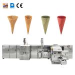 Rolled Waffle Ice Cream Cone Production Line  14m Long Commissioning 101 Baking Plates for sale