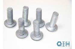 China Highway Guardrail Bolts Carbon Steel HDG M16  CLASS 8.8 supplier