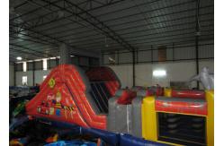 China Commercial inflatable obstacle courses construction worker inflatable obstacle courses inflatable builder courses supplier