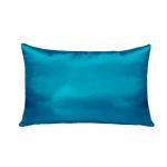 Plain Dyed Anti Wrinkle Pillow Case , 20×30inch Dark Green Blissy Pillow Cover for sale