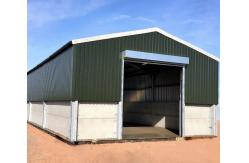 China Livestock Shelter Dairy Farm Barn Steel Structure Cow Shed for Live Cattle supplier