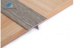 China 2500mm Aluminum T Profiles Electroscopes Treatment Transition Trim wood grain supplier
