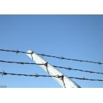 Farm Protection Single Strand Galvanized Steel Barbed Wire Fence Construction Protection for sale
