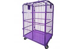 China 6.0mm Wire Roll Cage Containers supplier