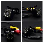 Waterproof Car Backup  Universal Reverse Camera 8 LED With CCD Imaging Sensor for sale