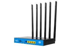 China 1200mbps 4G LTE Industrial Router , FCC Sim Based Router With Lan Port supplier