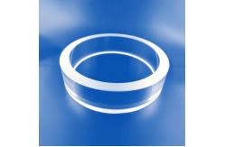 China Customized Quartz Glass Tube 10mm Thick Wall supplier