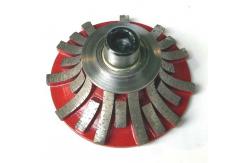 China High Performance Diamond Profile Wheel , Diamond Router Bits For Marble / Limestone supplier