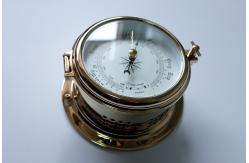 China Marine Nautical Brass Barometers Weather Instruments Aneroid Movement supplier