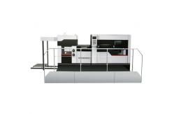 China 13.5KW Flat Bed Label Die Cutting Machine And Creasing Machine supplier