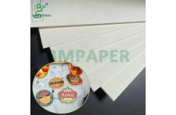 China Natural Absorbent Pulpboard Blank Coaster Paper 35PT 40PT For Beer Mat supplier