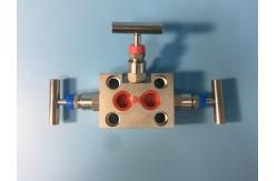 China SS304 Pressure Transmitter Manifold High Pressure 3 5 Way supplier