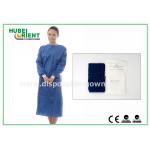 ISO13485 SMS Single Use Surgical Gown With Knitted Wrist for sale