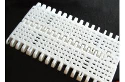 China White / Blue Modular Plastic Conveyor Belt Customizable supplier
