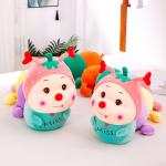 35cm Colorful Caterpillar Plush Toy With PP Cotton Filled for sale