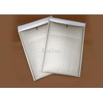 White Light Shield Bubble Cushioned Mailers , Anti Rub Bubble Wrap Envelopes for sale