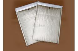 China White Light Shield Bubble Cushioned Mailers , Anti Rub Bubble Wrap Envelopes supplier
