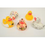Professional OEM floating duck with metal weighted duck embossed custom duck toy
