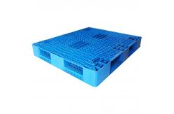 China Durable Blue Flat Plastic Pallets Virgin PP Injection Moulded Pallets supplier