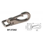 Zinc diecast square eye fix snap hook