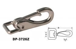 China Zinc diecast square eye fix snap hook supplier