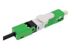 China Single Mode ESC250D Fiber Optic Components / Fiber Quick Connector supplier