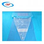 Blue Nonwoven Under Buttock Disposable Surgical Drape Incise For Hospital Clinic for sale
